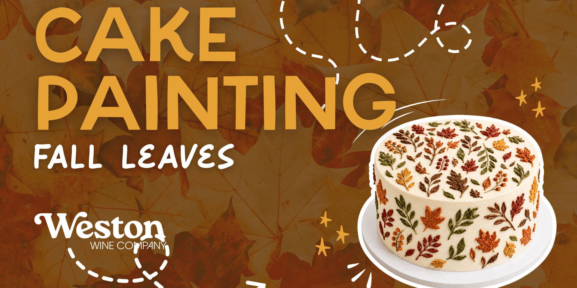 Sip & Create : Fall Cake