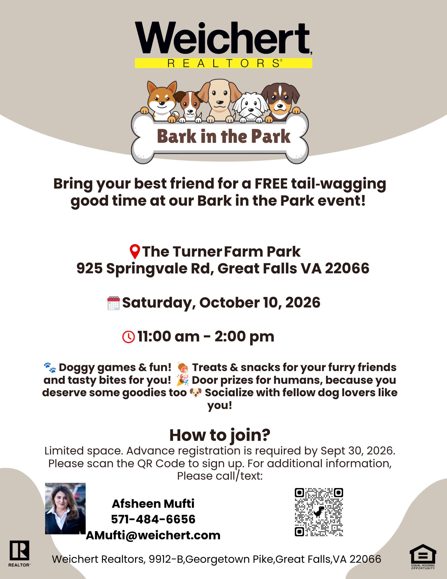 Free Dog Event Bark in the Park