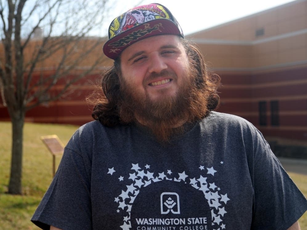 An image of Patrick Casino, WSCC's student of the month.