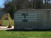 An image of the sign at 1099 Colegate Drive, Marietta Ohio on March 29.