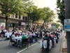 Dining on Main Street, Port Washington during Port Promenade 2023.