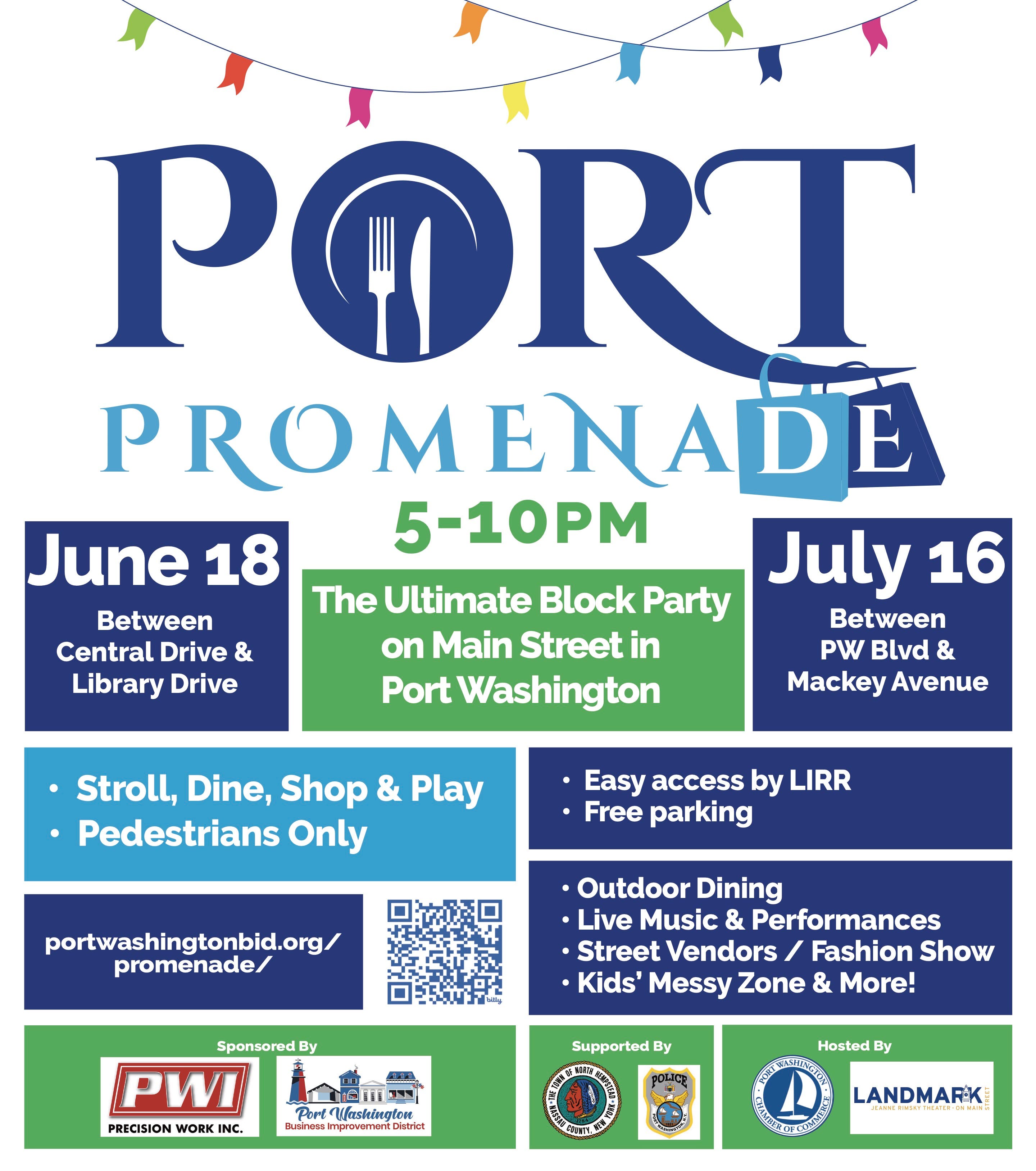 Port Promenade - middle Main Street