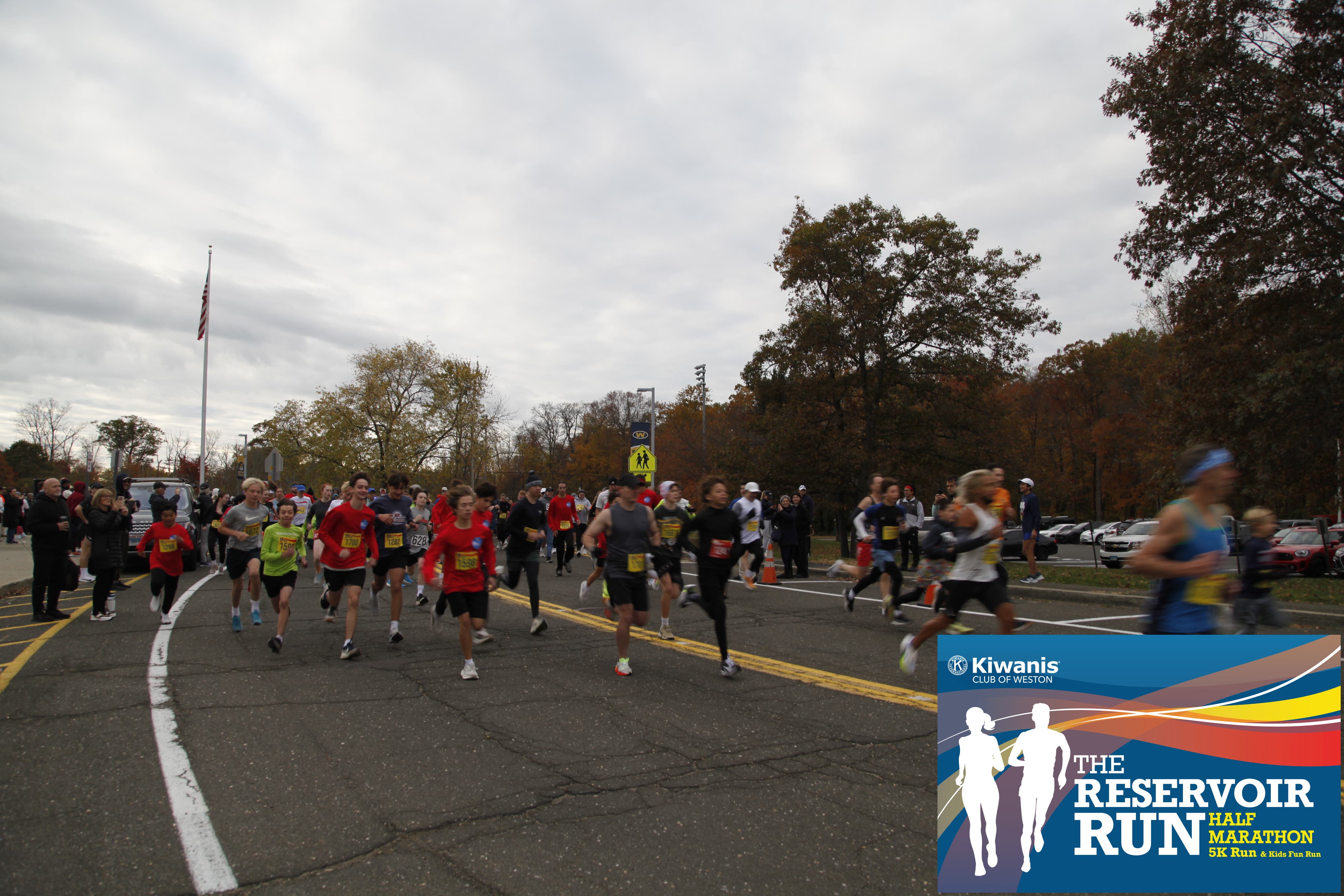Weston Kiwanis Reservoir Run - 5K, Half-Marathon & Kids' Fun Run