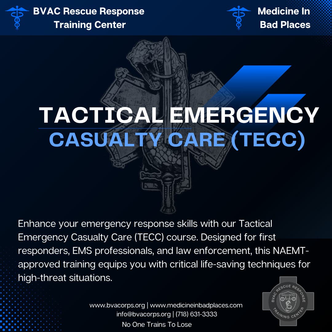 Tactical Emergency Casualty Care (TECC) Course