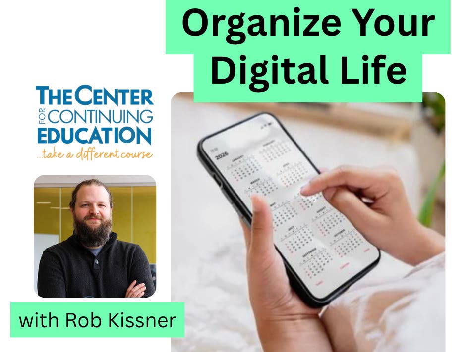 Organize Your Digital Life 1-night course