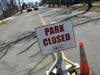 Glen Island Park is still officially closed for leisure activities, but foot traffic is being allowed to enter on the first day of spring.   