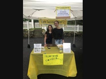 For the past 4 years, the sisters have dedicated the fundraising event to their Papa Neal who died in 2016 from brain cancer. To date, they have raised more than $15,000.