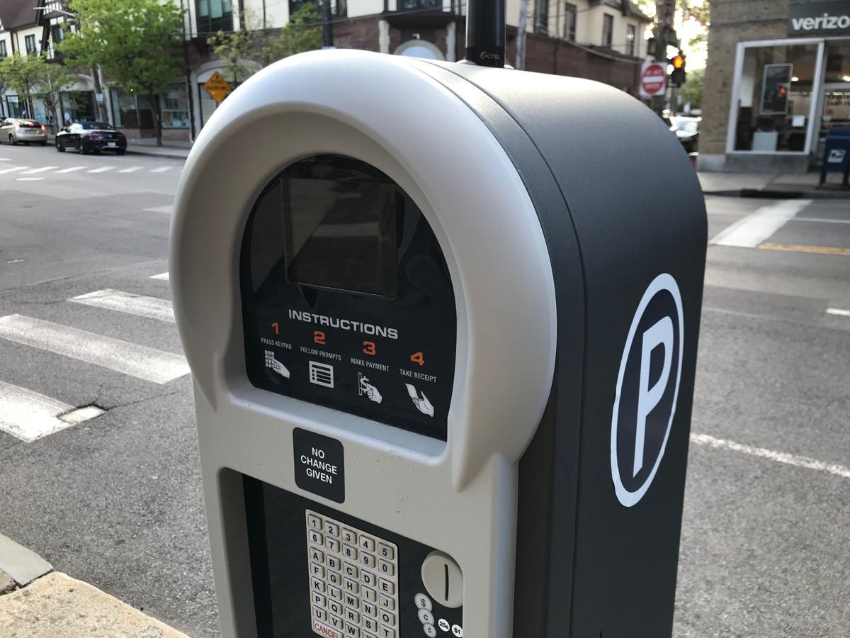 New pay stations will take your money, but there is also an app for that.  
