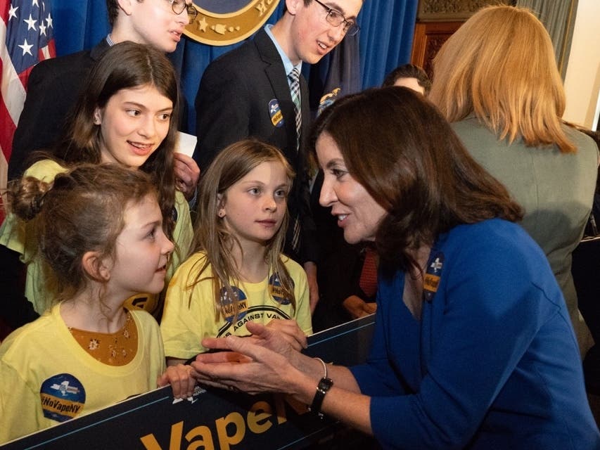  Lieutenant Governor Hochul in March 2020.