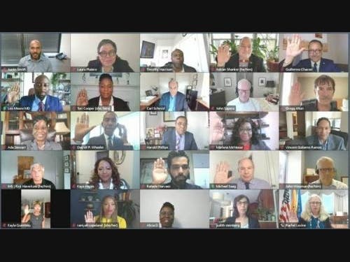 Darrell P. Wheeler was sworn in as a councilmember of the Presidential Advisory Council on HIV/AIDS (PACHA) this week.