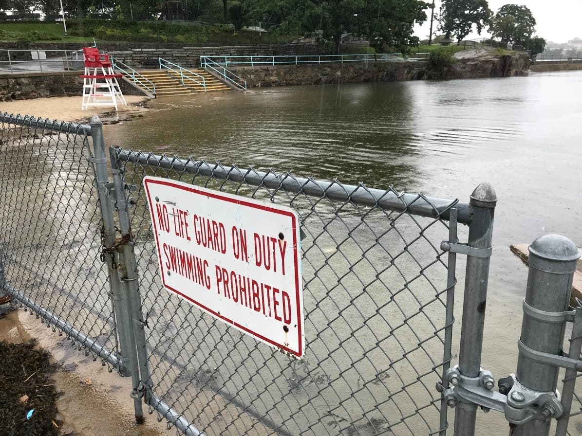 The National Weather Service says it's too dangerous to be on the roads. 