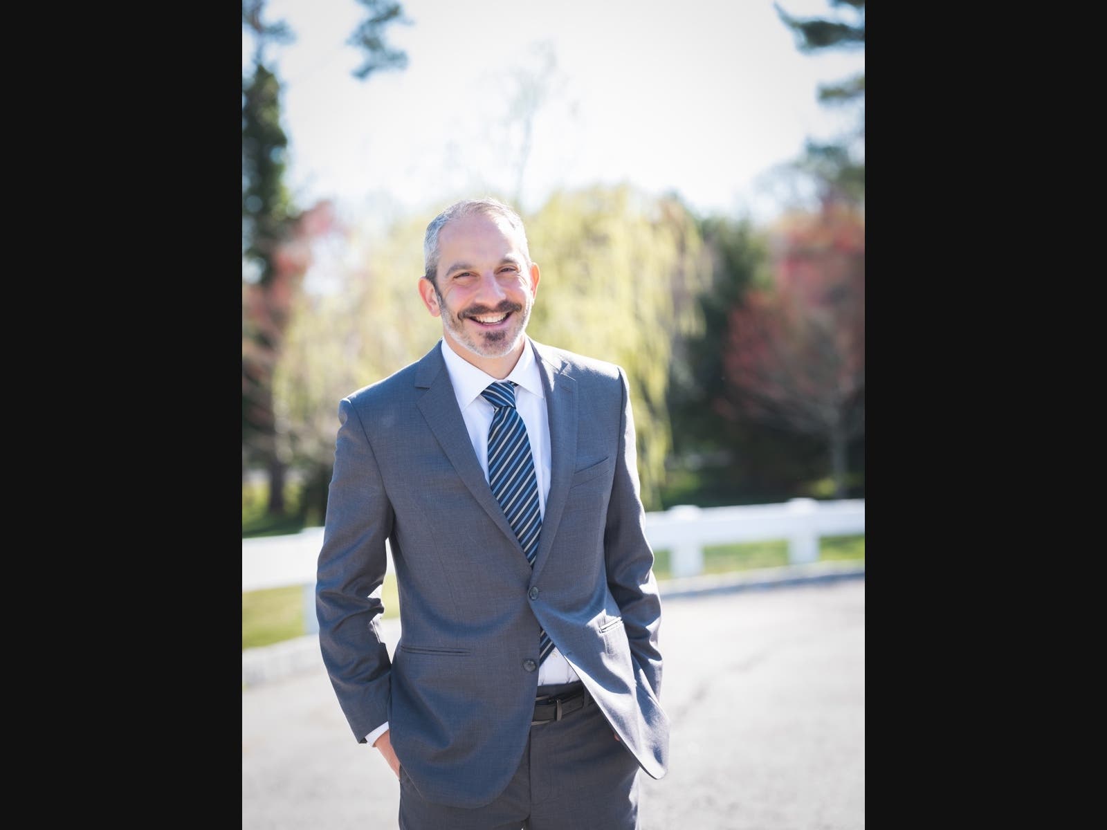 Adam Weiner is seeking election to the Harrison Town Board.