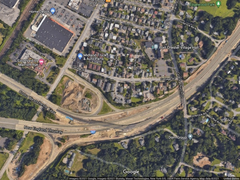 The one-mile stretch of highway sees more than 140,000 motorists each day.