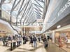 The existing upper level of the station would be removed to create a high-ceilinged, glass enclosed concourse.