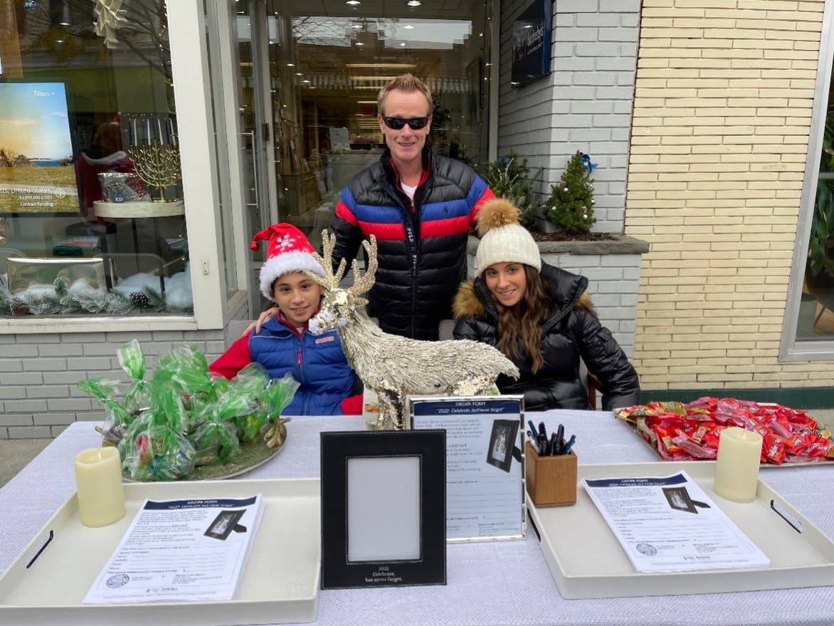 The fundraising efforts kicked off at this year's Mistletoe Magic events in Rye.   