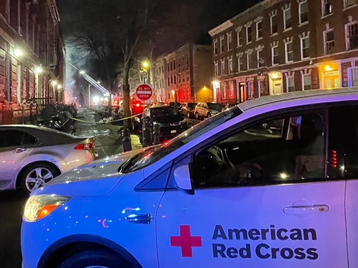 The Red Cross was on the scene and helping victims of the Yonkers apartment building fire even before the flames were fully extinguished. 