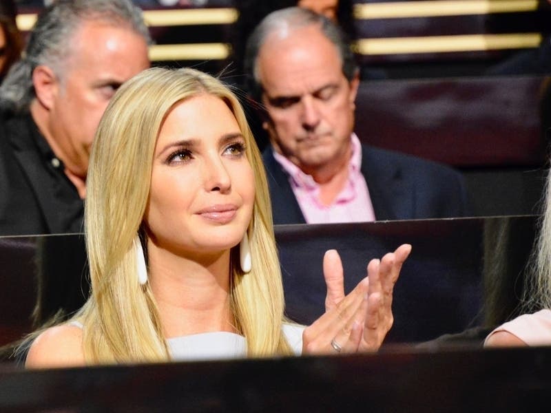 Ivanka Trump at the 2016 Republican National Convention in Cleveland.
