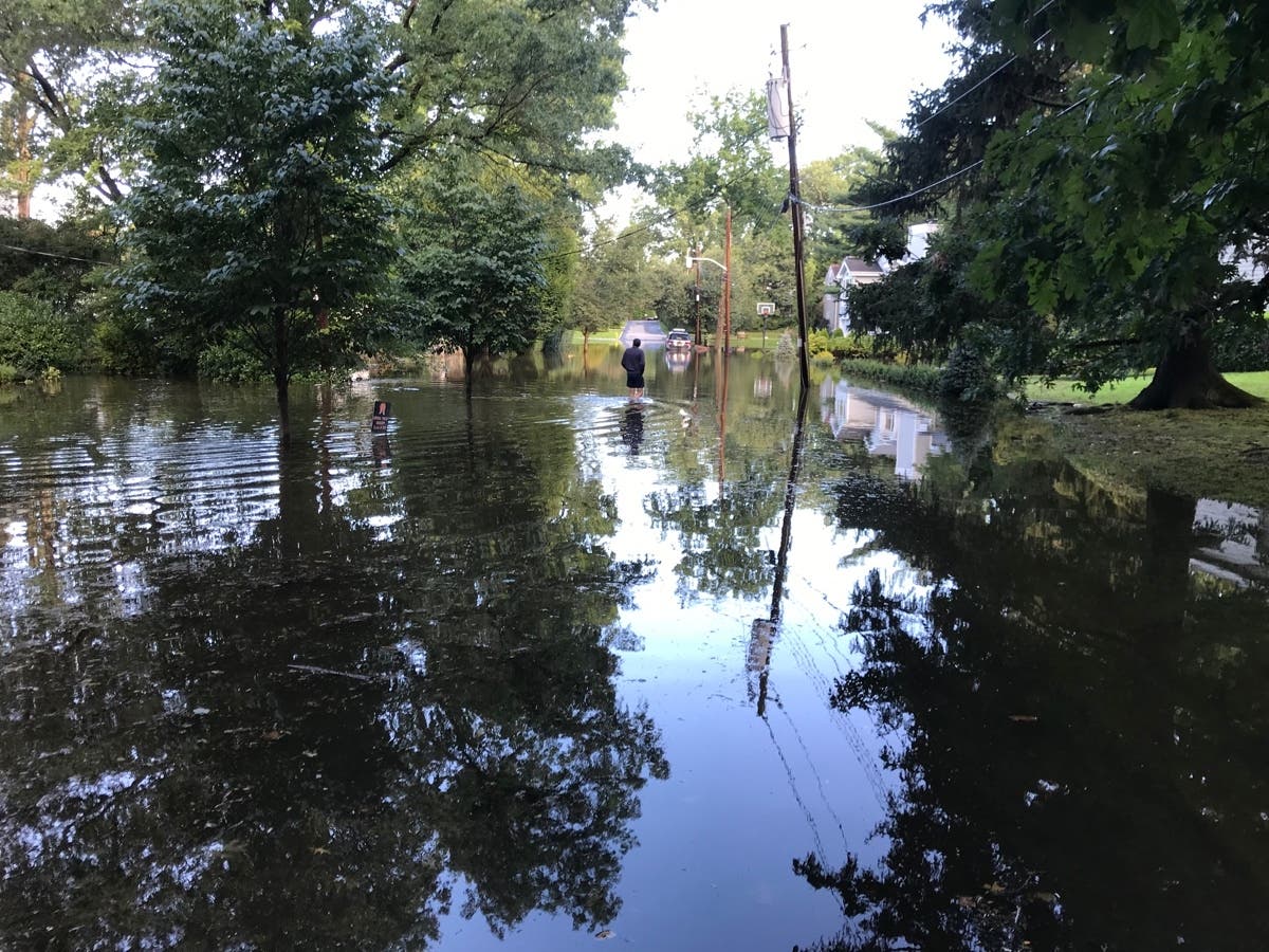 Port Chester saw serious flooding along the Byram River in the wake of Post-Tropical Cyclone Ida. 