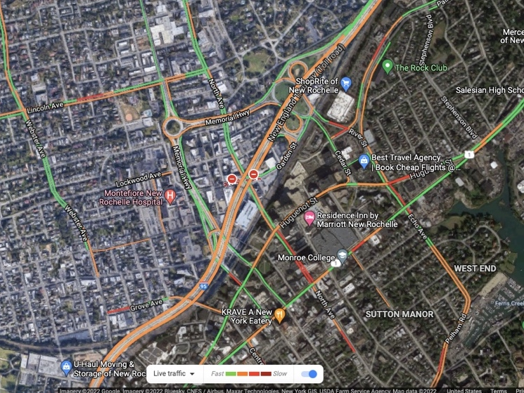 According to New York State Police, a southbound lane has reopened after being closed for much of the morning. 