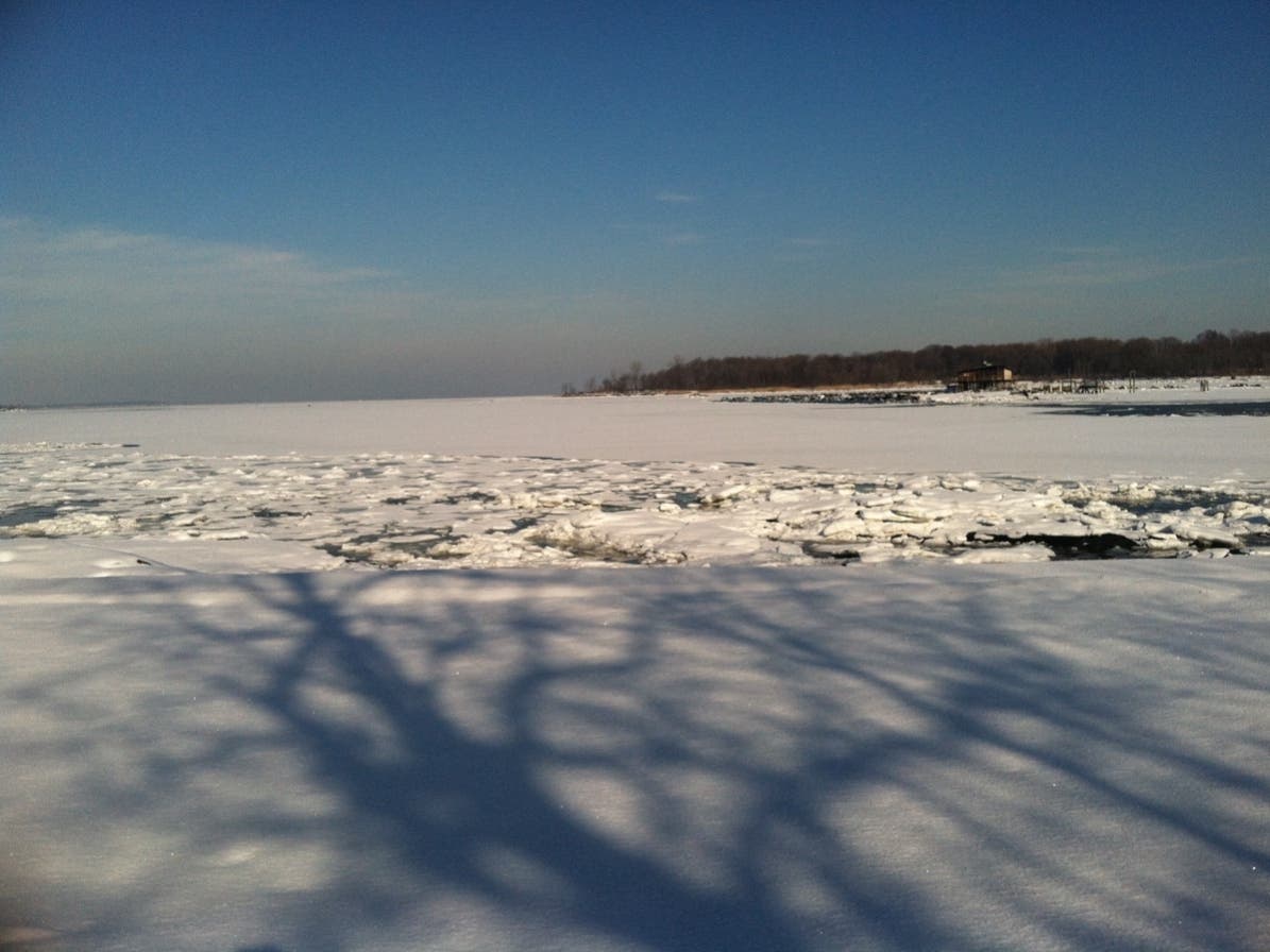 If it's cold enough for the Long Island Sound to freeze, it's cold enough. 