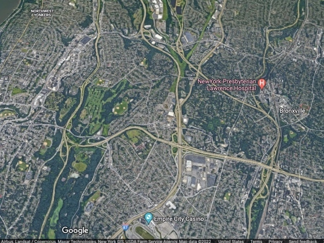 Drivers should follow the posted detour to the I-87 exit 3 ramp (Mile Square Road), which will take them to Central Park Ave.