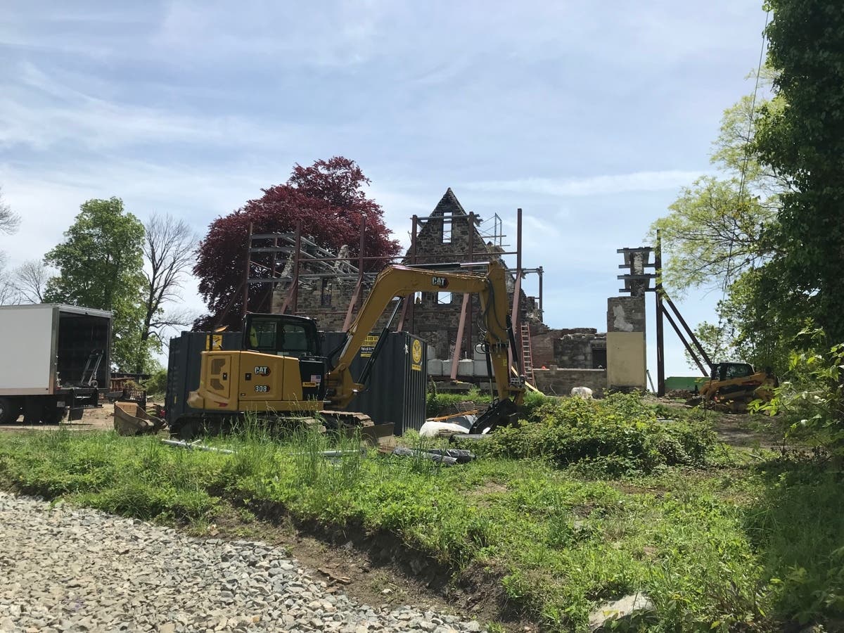 In November 2018, the property was destroyed by a fire started by four middle school students, leaving behind only the foundation and stone exterior walls.