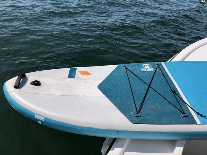 A ghost paddle board found near the Westchester Country Club has officials asking questions.  