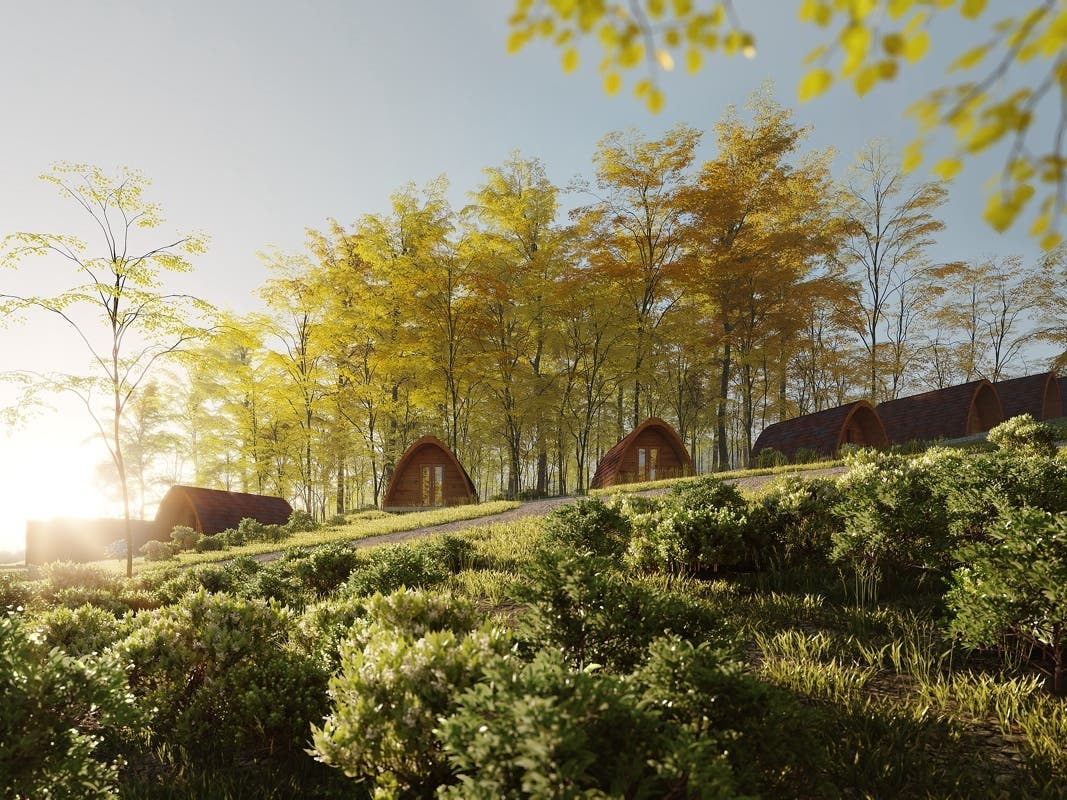 The 12 new camping pods being built will replace the current usage of tents in the popular Wild Nocturnal Adventure where campers can "experience sleeping with the wolves in an overnight experience full of howls under the stars."