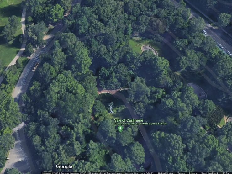 The stabbing took place in the notorious Vale of Cashmere area in the northern part of Prospect Park.