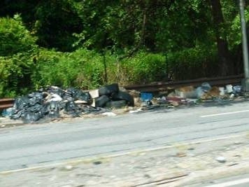 The gateway to the Hudson Valley has looked better. 