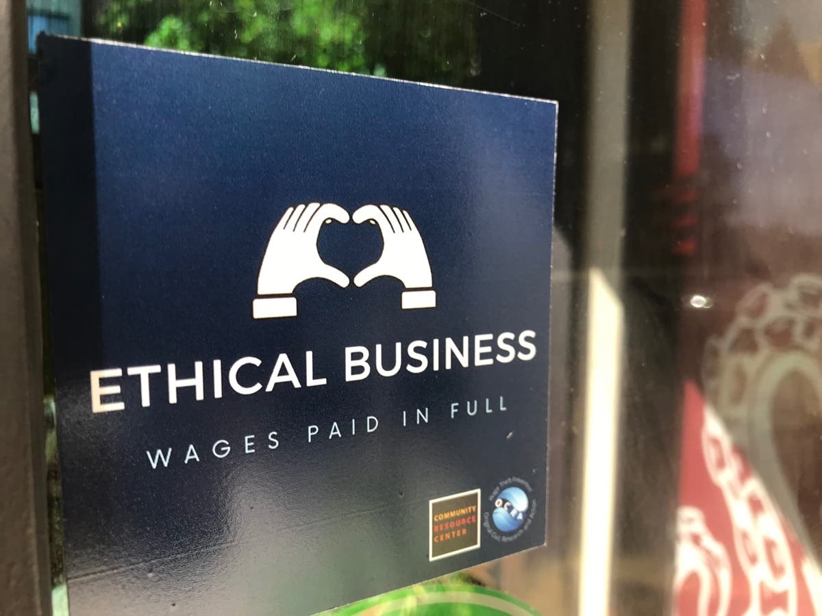 Thanks to some dedicated and principled high school students, local businesses, like Don Vito on Mamaroneck Ave., are proudly proclaiming their commitment to fight wage theft in all forms.