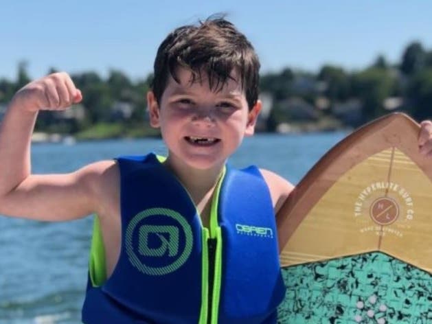 Owen Feola is proof that donating blood saves lives. 