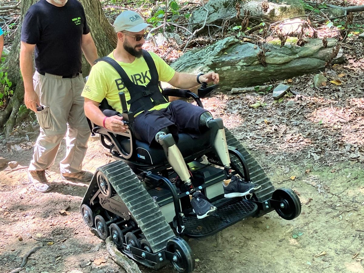 The all-terrain trackchairs have been described as "life changing."    