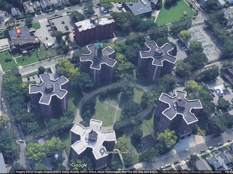 Tragedy struck just after 10:30 this morning, in a courtyard at the Levister Towers. 