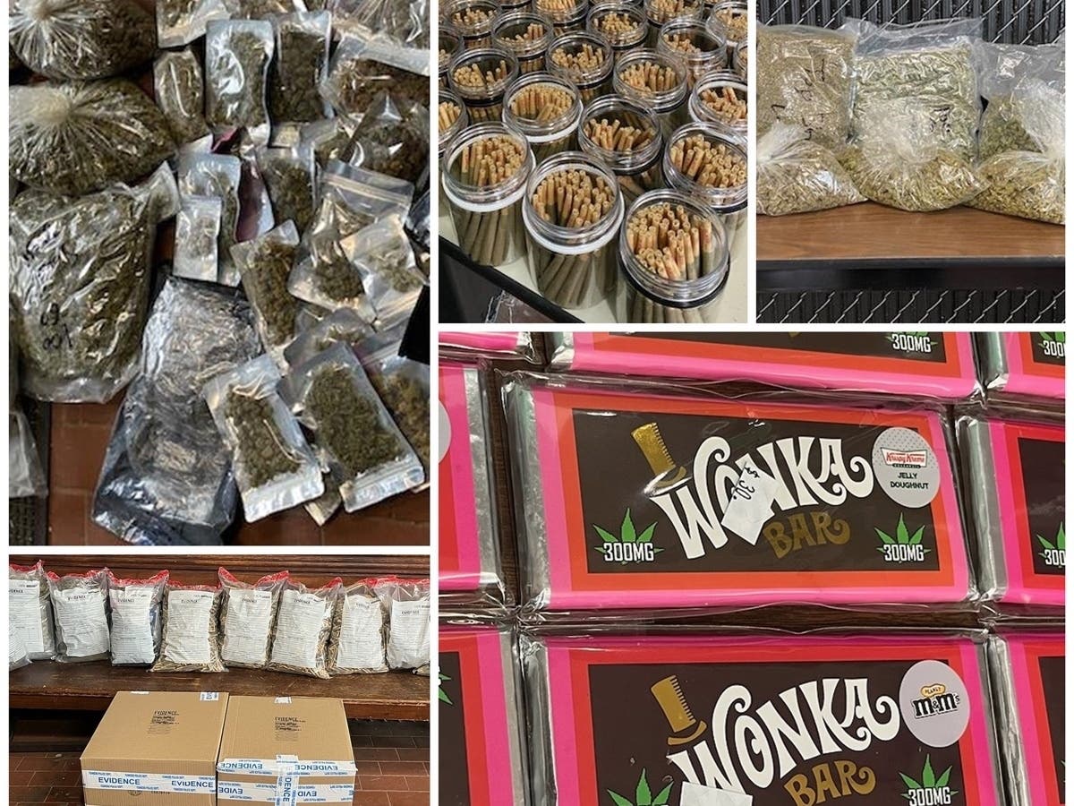 Police said this was one place you don't want kids acting like they're in a candy shop. 