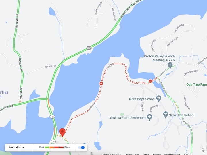 Initial reports indicate that children were injured in the crash involving a small school bus.