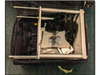 Police seized a "kilogram press machine" as evidence. 