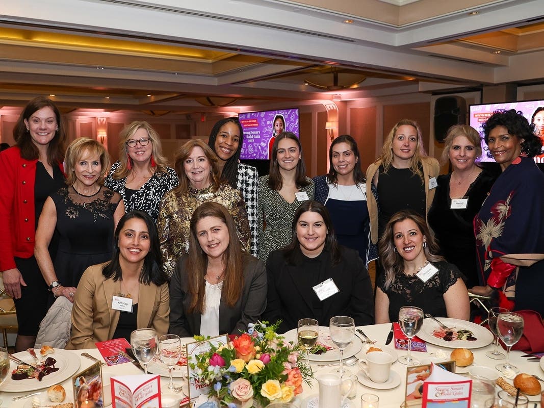Left to right: Tara Ritchie, Ellen Bloom, Carolyn Padial, Laurie Walsh, Dr. Stephanie Cherestal, Mary Eliseo, Rebecca Emmanuelli, Dr. Dora Kannellopoulos, Wendy McNamara, Alisa Holland. Seated: Amrita Markan, Cathy Lombardi, Katie Praino, Christine Demo. 