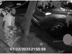 Investigators said that surveillance video captured the New Rochelle man brandishing a handgun at his victim seconds before firing one of two shots.