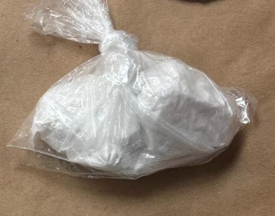 Troopers found that the driver was in possession of an estimated 103 grams of fentanyl.
