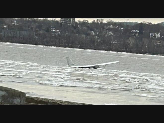 At approximately 8:04 p.m., New York State Police said they were dispatched on a report of a plane crashing into the Hudson River.