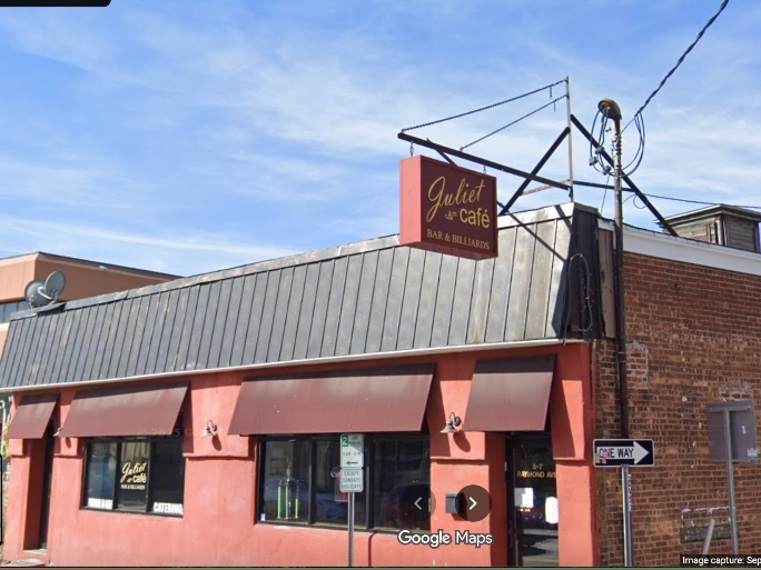 The suspect was arrested at the Julliet Billard Café on Raymond Avenue, in the Town of Poughkeepsie, in relation to drug sales in the area.