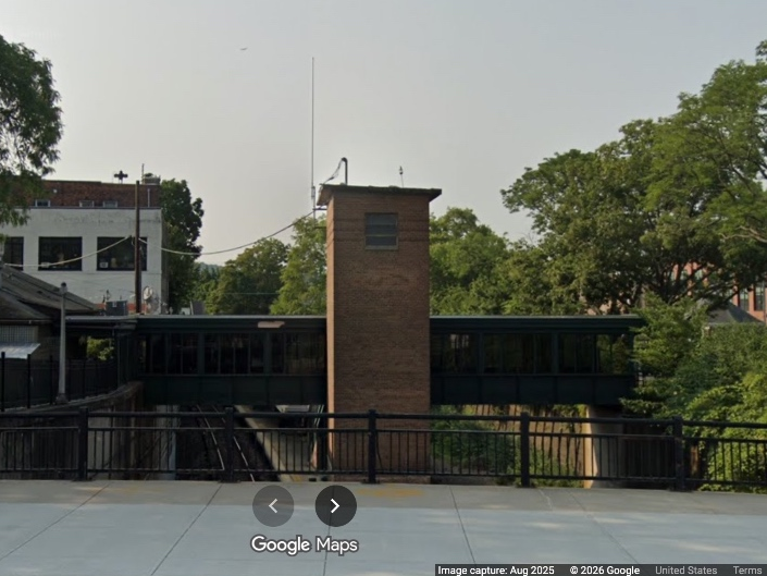 The two people in the vehicle were taken to Westchester Medical Center with non-life-threatening injuries.