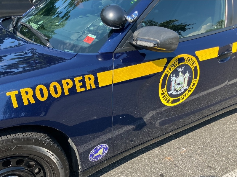 Troopers responded to a vehicle fire on the New York State Thruway (I-87) south, near mile marker 14 in Greenburgh.