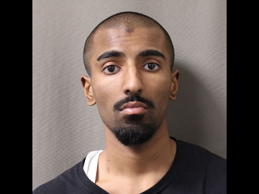 On Monday, the suspect was apprehended and charged with two counts of fourth-degree stalking, according to police.