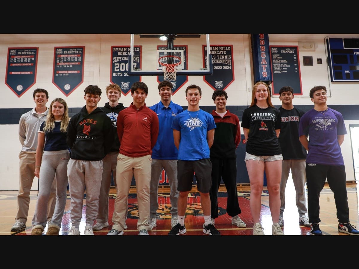 It's Signing Day 2026 at Byram Hills. 