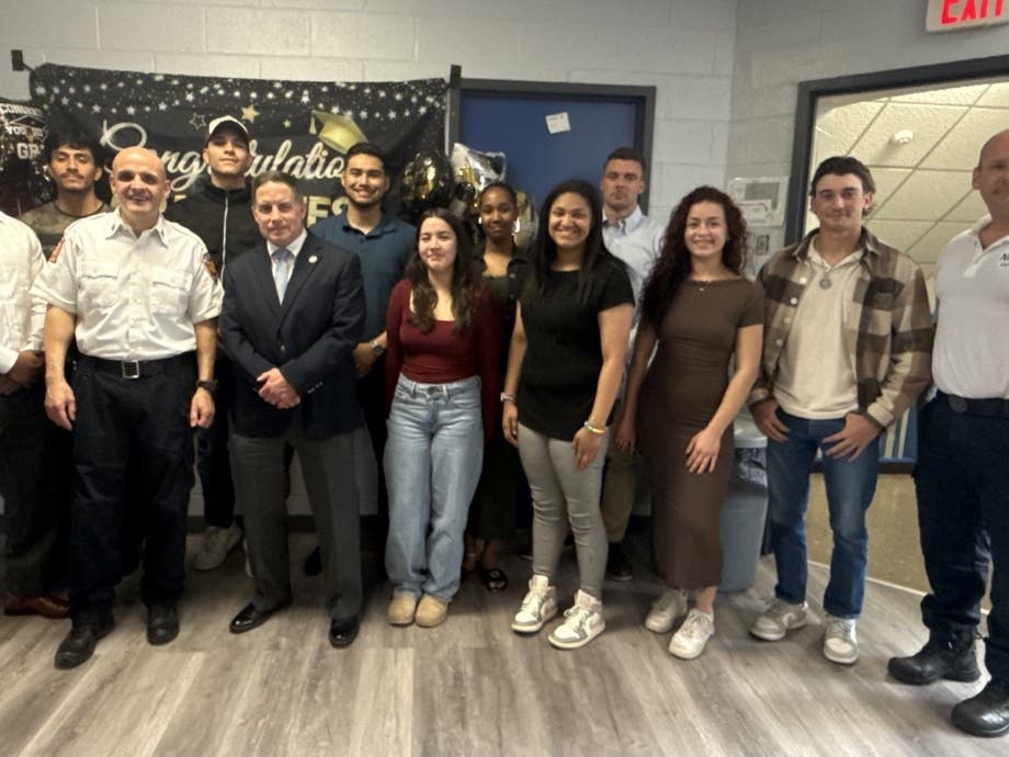 Fourteen young adults graduated from the inaugural Firefighter Career Pathway Program in New Rochelle on May 11, marking the end of a 12-week partnership between the Boys & Girls Club of New Rochelle and the New Rochelle Fire Department.