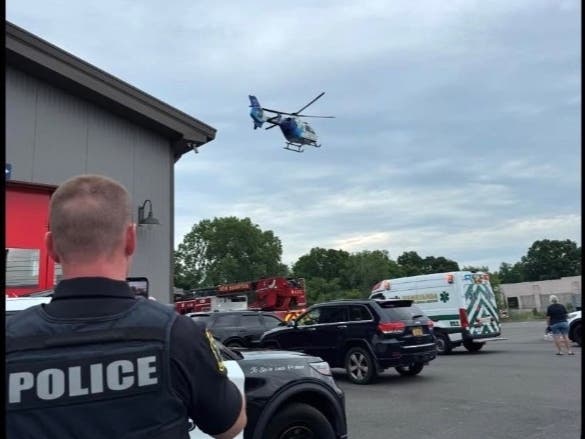 A harrowing ordeal had a a happy ending, after a massive effort from first responders. 