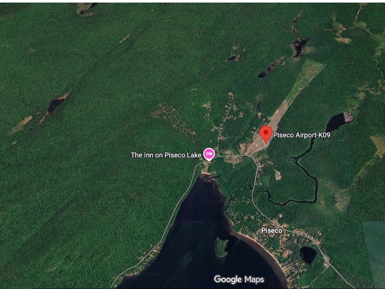 The crash happened approximately 150 yards short of the airfield.