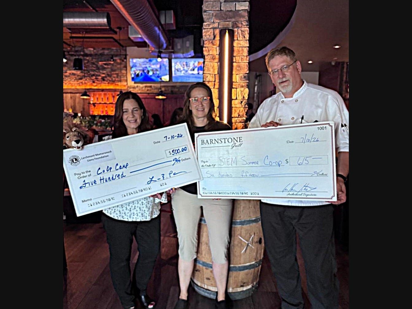 Barnstone Grill sets aside a full month of Mondays throughout the year to support local charities and service groups. For May, the restaurant chose The STEM Alliance’s Co-Op Summer Enrichment program.